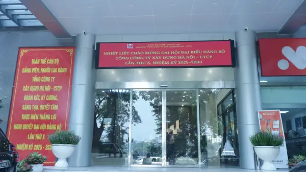 Không khí hướng về Đại hội Đảng bộ Tổng công ty Xây dựng Hà Nội - CTCP lan tỏa khắp các đơn vị